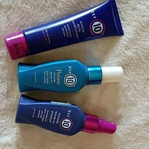 It's a 10 Travel Hair Care Trio - Blue and Teal